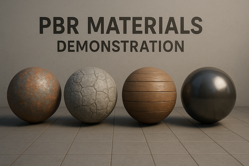 PBR Materials Demonstration